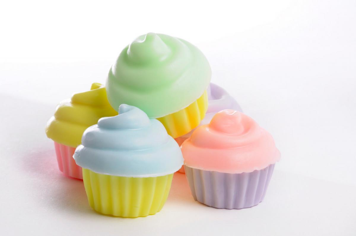 Mini Cupcake Soap - 40 Party Favors