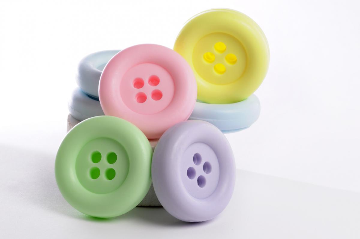 Cute As A Button Baby Shower Favor