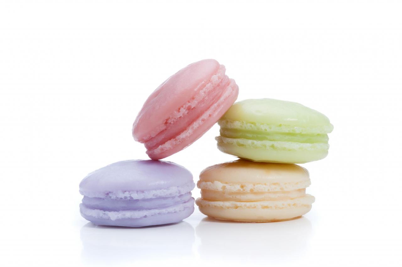 French Macaron Soap Set Of 4 Cookie Soaps
